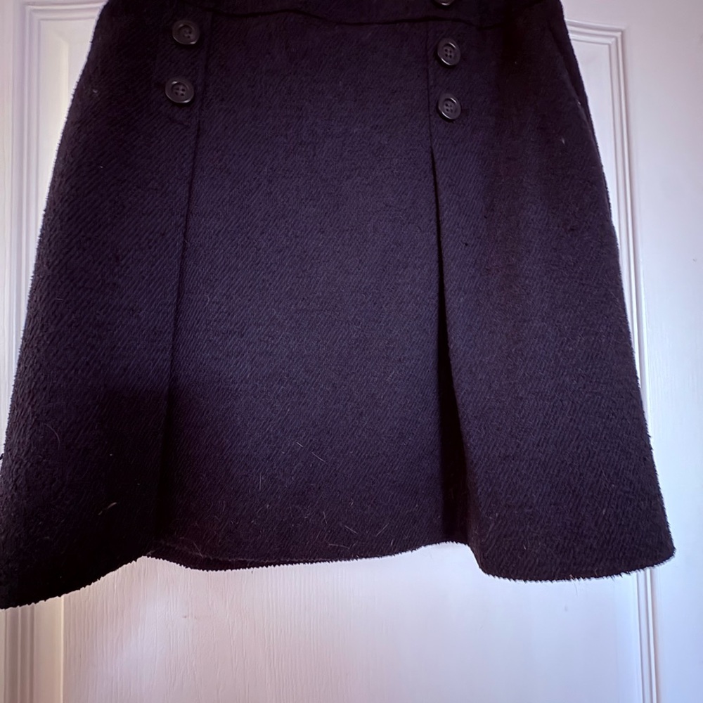 Ann Taylor Classic Black A-Line Skirt